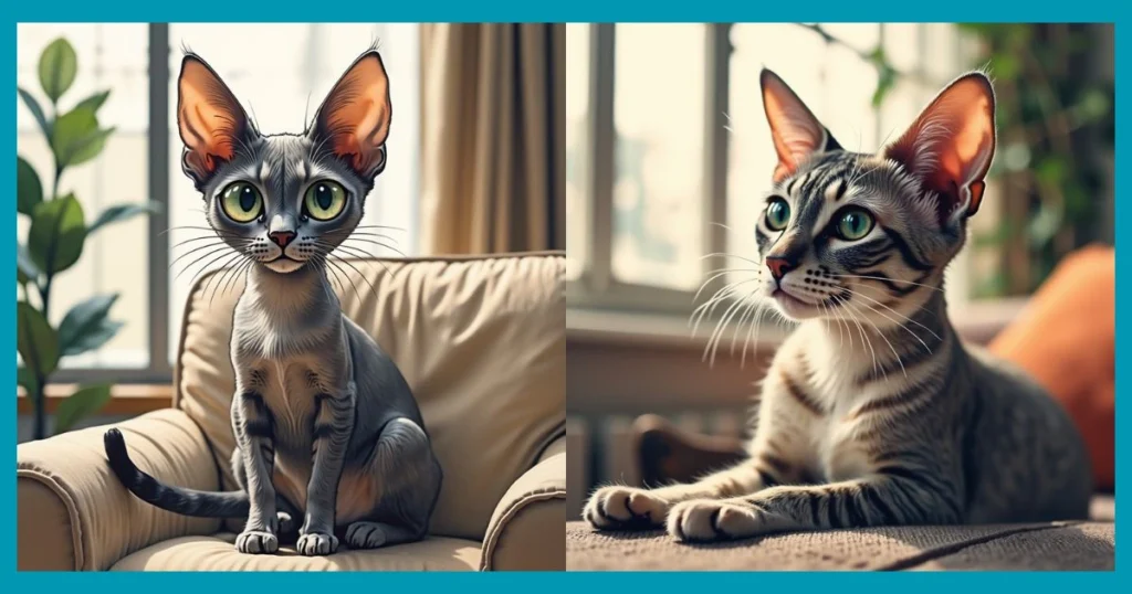 house cats with big ears