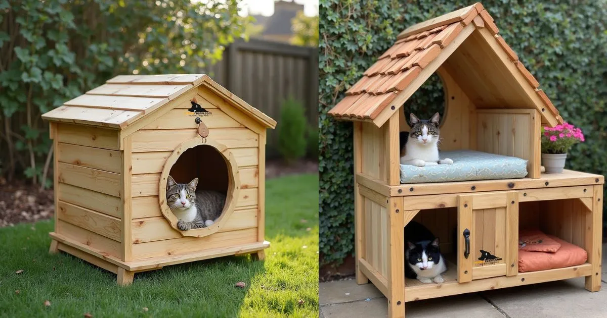 diy outdoor cat house